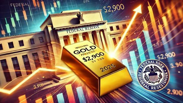 Federal Reserve rate cuts to drive gold prices to $2,900 by end of 2025 ANZ