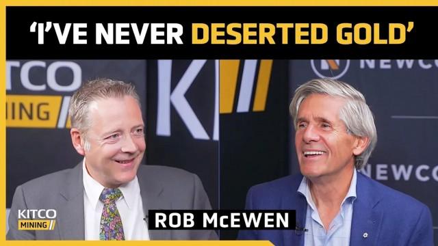 'We're not in an overheated market' - McEwen Mining's Rob McEwen says miners have room to run