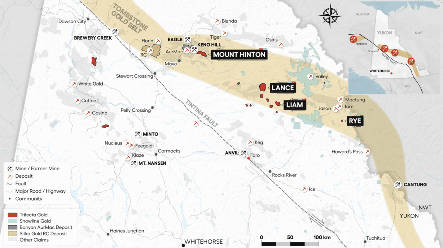 Trifecta Gold Announces ZTEM and Magnetic Results from Mt. Hinton Project, Yukon and Describes Ongoing Research Studies